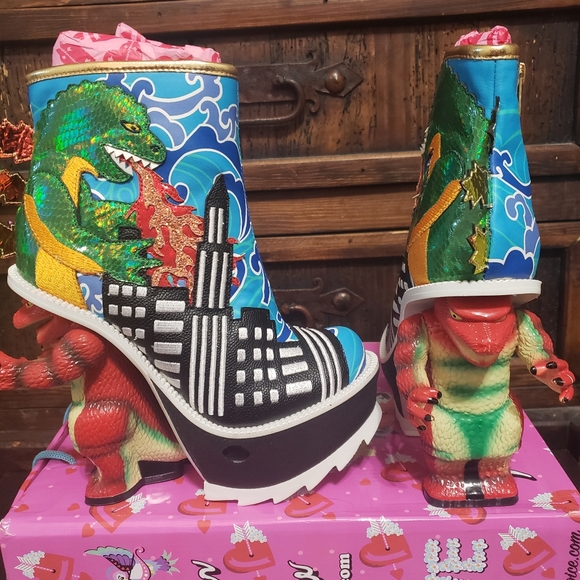 Irregular Choice Shoes - LOWEST Price- Jurrasotops (sz. 38)